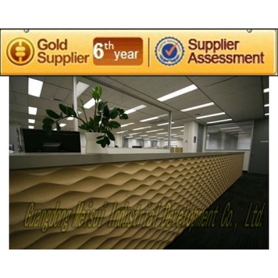 Acoustic GRG 3d interior wall paneling high quality than 3d texture wall panel made by china manufacturer