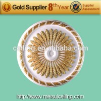 Decorative mineral fibre gypsum false round cornice