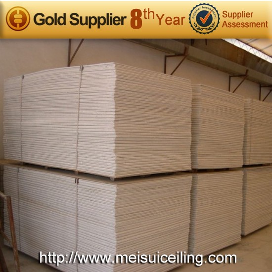 High Quality Fire Rated Gypsum Board/ceiling Tiles/plaster Board Made In Guangzhou China